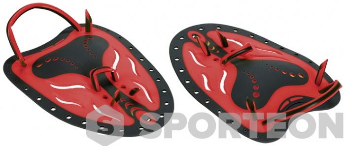 Schwimmpaddle Aquafeel Paddles Red/Black