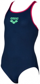 Badeanzug Mädchen Arena Biglogo Swim Pro Back One Piece Junior Navy/Freak Rose Badeanzug Mädchen Arena Biglogo Swim Pro Back One Piece Junior Navy/Freak Rose