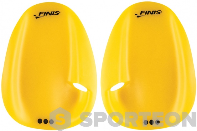 Schwimmpaddle Finis Agility Paddle Floating Yellow