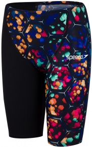 Speedo Fastskin Endurance+ High Waisted Jammer Boy Black/Beautiful Blue/Phoenix Red Speedo Fastskin Endurance+ High Waisted Jammer Boy Black/Beautiful Blue/Phoenix Red