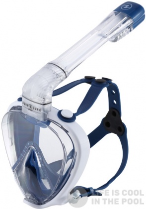 Schnorchelmaske Aqualung Smartsnorkel Mask Blue/White