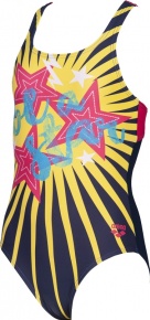 Badeanzug Mädchen Arena Vibes Swim Pro One Piece Junior Navy/Freak Rose Badeanzug Mädchen Arena Vibes Swim Pro One Piece Junior Navy/Freak Rose