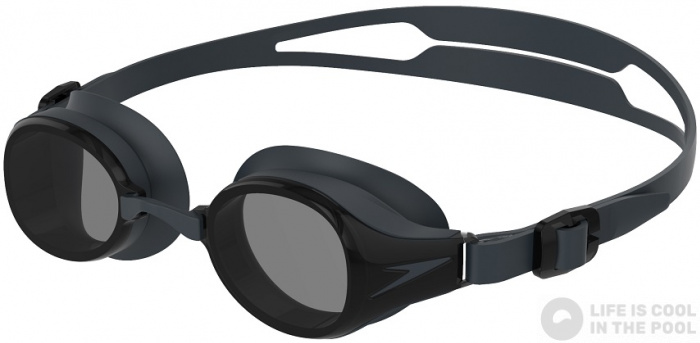 Dioptrische Schwimmbrille Speedo Hydropure Optical Black/Rauchig