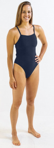 Damen-Badeanzug Finis Skinback Solid Navy