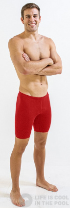 Badehose Herren Finis Jammer Solid Red