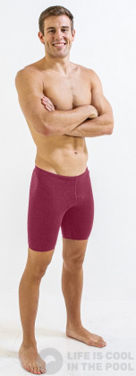 Badehose Herren Finis Jammer Solid Cabernet