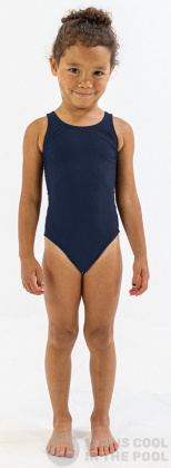 Badeanzug Mädchen Finis Youth Bladeback Solid Navy