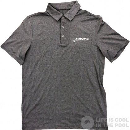 Polo T-Shirt Finis Coaches Polo Unisex Charcoal