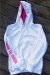 Kindersweatshirt mit Kapuzze BornToSwim Sweatshirt Hoodie Junior White/Pink