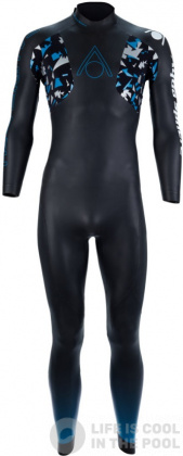 Neoprenanzug Herren Aqua Sphere Aquaskin Fullsuit V3 Men Black/Blue