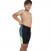 Badehose Jungen Speedo Dive Jammer Boy Black/Swell Green/Zest Green