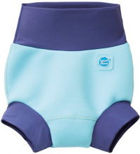 Schwimmanzug für Babys Splash About New Happy Nappy Blue Cobalt