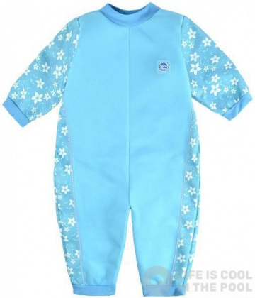 Neoprenanzug Kinder Splash About UV Neoprene Overall Blue Blossom