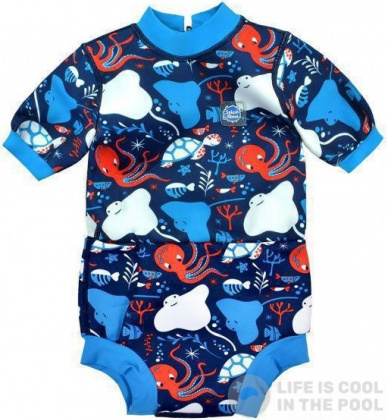 Schwimmanzug für Babys Splash About Happy Nappy Wetsuit Under the Sea