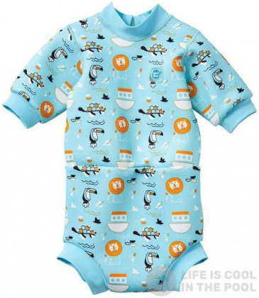 Schwimmanzug für Babys Splash About Happy Nappy Wetsuit Noah's Ark