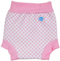 Schwimmanzug für Babys Splash About Happy Nappy Pink Cube