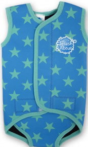 Neoprenanzug Kinder Splash About Baby Wrap Blue Star