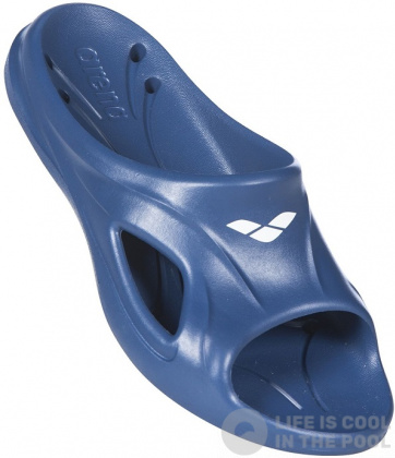 Pantoffeln Arena Hydrosoft II Hook Junior Navy