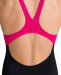 Badeanzug Mädchen Arena Rhyming Swim Pro Back One Piece Junior Black/Freak Rose