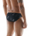 Badehose Herren Tyr Cascading Racer Black/Grey