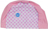 Schwimmkappe Kinder Splash About Swim Hat Pink Cube