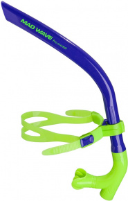 Schwimmschnorchel Mad Wave Pro Snorkel Navy