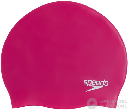 Schwimmkappe Speedo Plain Moulded Silicone Cap