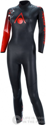Neoprenanzug Damen Aqua Sphere Racer V3 Women Black/Red