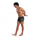 Badehose Herren Speedo Hyper Boom Placement V-Cut Aquashort Black/Oxid Grey