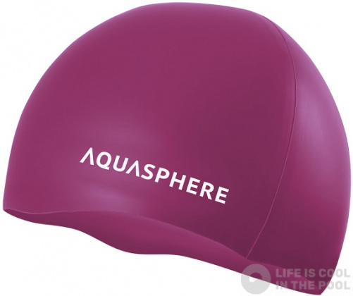 Schwimmütze Aqua Sphere Plain Silicone Cap