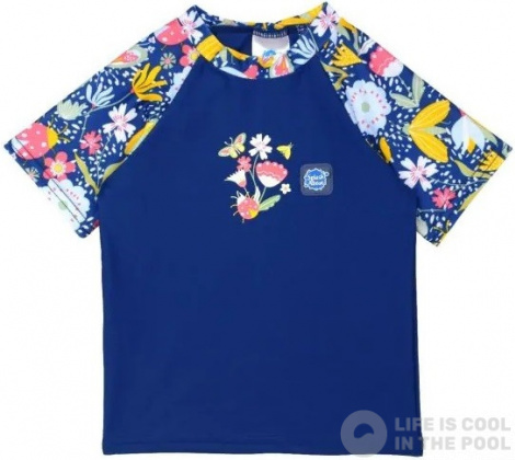 UV-Badeshirt Splash About Short Sleeve Rash Top Garden Delight