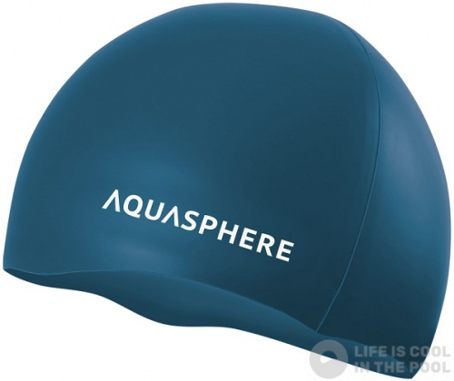 Schwimmütze Aqua Sphere Plain Silicone Cap