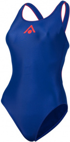 Damen-Badeanzug Aqua Sphere Essential Classic Back Navy Blue/Red