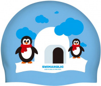 Schwimmütze Swimaholic Christmas Penguin Cap