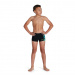 Badehose Jungen Speedo Hyper Boom Panel Aquashort Boy Black/Pool/Bright Zest