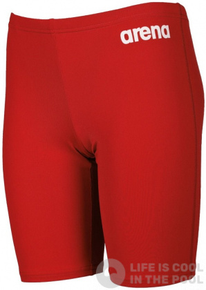 Badehose Jungen Arena Solid jammer junior red