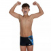 Badehose Jungen Speedo Digital Panel Aquashort Boy Black/Pool/Chroma Blue/White