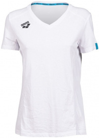 Damen T-Shirt Arena Women Team T-Shirt Panel White