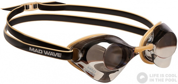 Schwimmbrille Mad Wave Turbo Racer II Mirror