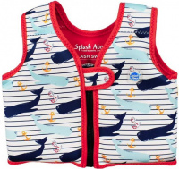 Schwimmveste Kinder Splash About Swim Vest Go Splash Moby White