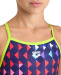 Badeanzug Mädchen Arena Girls Carnival Swimsuit Lightdrop Back Soft Green/Multi