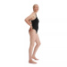 Damen-Badeanzug Speedo Eco Endurance+ Medalist Black