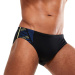 Speedo 7cm Tech Panel Brief Black/Chroma Blue/Spritz