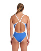 Damen-Badeanzug Arena Icons Super Fly Back Solid Royal/White