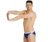Arena Icons Swim Brief Solid Navy/White