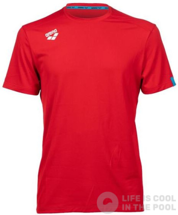 Arena Team T-Shirt Solid Red