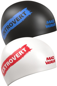 Schwimmütze Mad Wave Introvert Reversible Swim Cap
