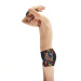 Badehose Jungen Speedo Digital Panel Aquashort Boy Black/Volcanic/Fluo Green/Yellow/Lapis