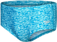 Speedo Club Allover Digital 14cm Brief Aquarium/Aquasplash