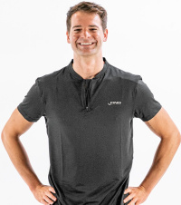 Finis Tech Polo Mens Black